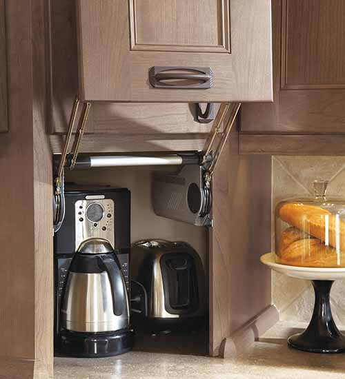 Deep Drawer Base Cabinet With Rollout - Omega Cabinetry